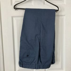 Dockers Blue 100% Pure Khaki Pants 34x34